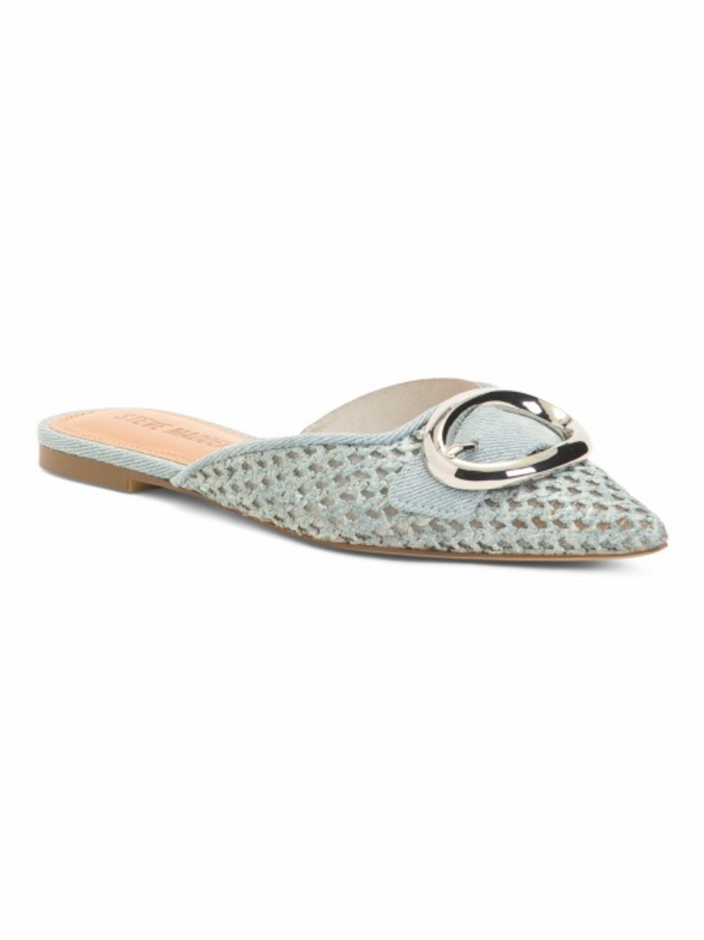 STEVE MADDEN
Ira Denim Buckle Mules